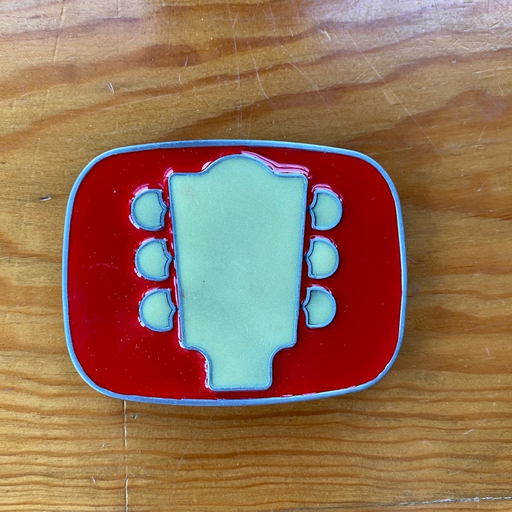 Guitar Belt Buckle